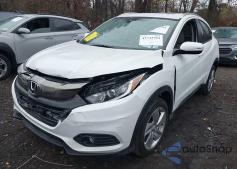 2019 Honda Hr-V Ex-L из США, поврежденный, VIN 3CZRU6H76KM714645